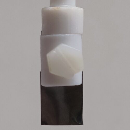 JJ110 Platinum Sheet Electrode Holder – PTFE Pt Working Electrode Clamp